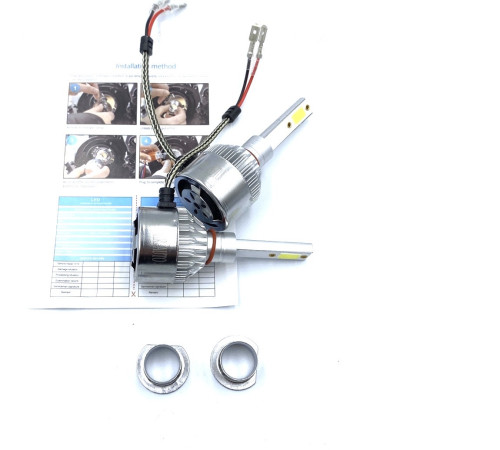 Комплект автомобільних LED ламп C6 H1 12v 24v 6500K (5537)