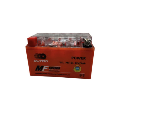 Акумулятор Гелів OUTDO PM-GEL 12v 7А для мотоциклів (PMGL12V7AH)