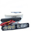 Світлодіодна LED фара 10W 6 Led біла комплект 2 шт (LedG-1)