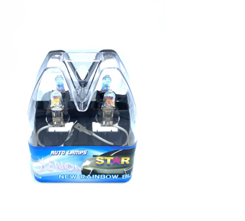Автолампи Star rainbow blue H3 12V 100W (H312V55W)