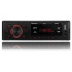 Автомобільна магнітола Fantom 1 DIN FM Black Red USB SD підсилила. кач.звуку Bluetooth 4x40W (FP-312R)